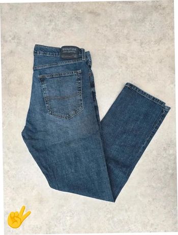 Jeans Levi's Signature W36 FR46 L32 coupe droite bleu Homme Men pan363b