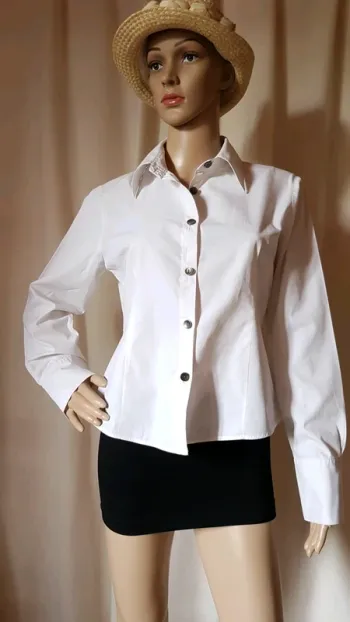 Chemisier I&M blanc