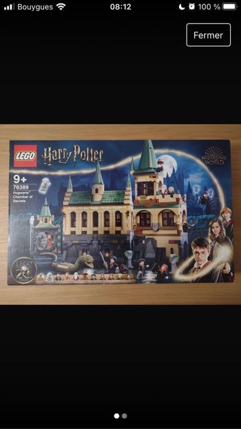 Lego Harry Potter 76389 neuf chambre des secrets