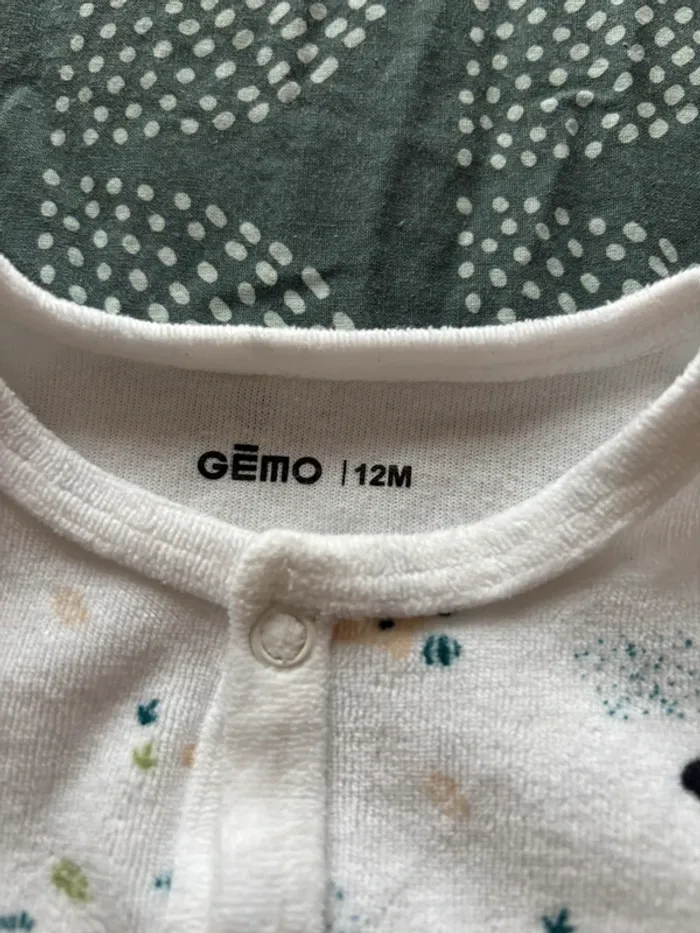 Lot pyjamas chaud 12 mois - photo numéro 3