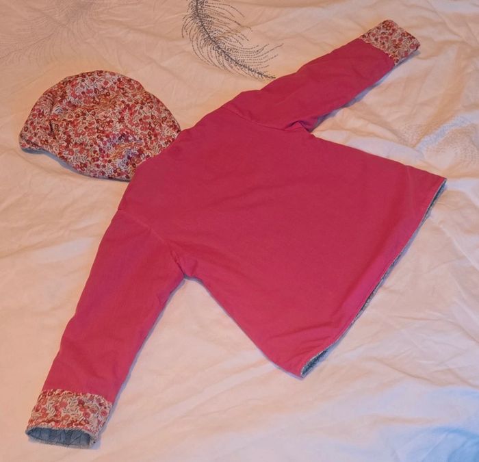 Veste réversible, créatrice Retrochic boutique, 4 ans - photo numéro 3