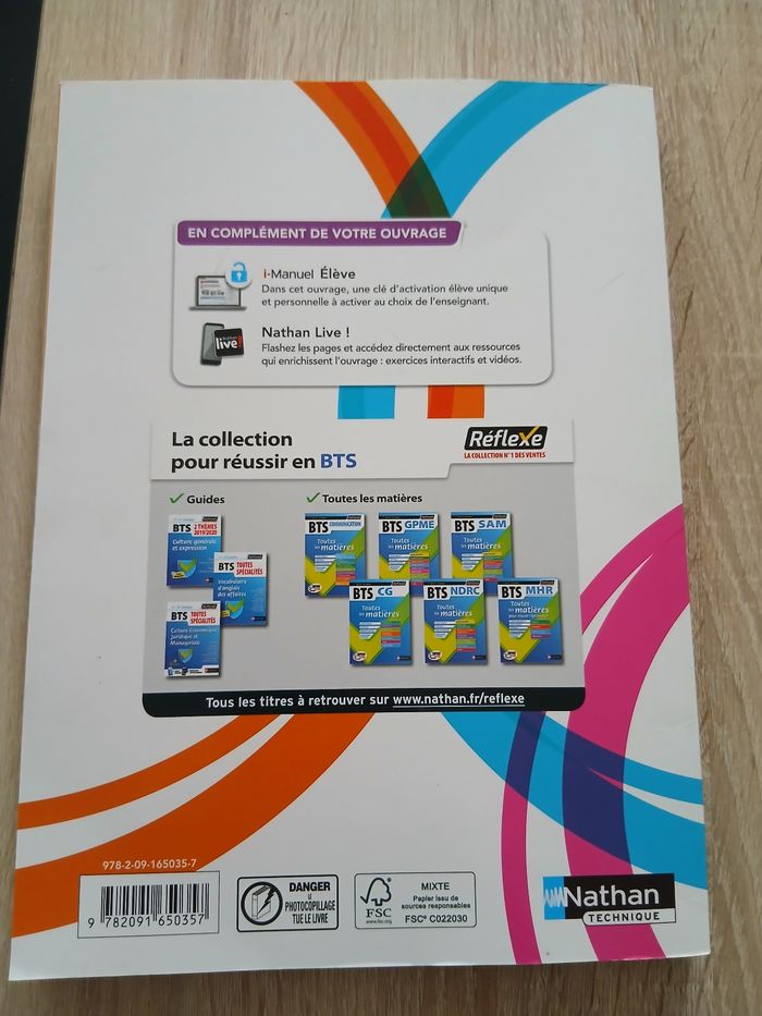 Manuel BTS 1ère année - photo numéro 2