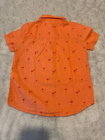 Chemise corail manches courtes - Kiabi - 8 ans