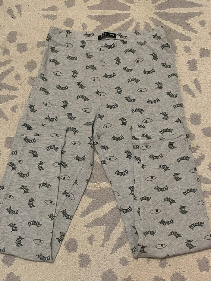 Pyjama long gris 11-12 ans fille - photo numéro 10