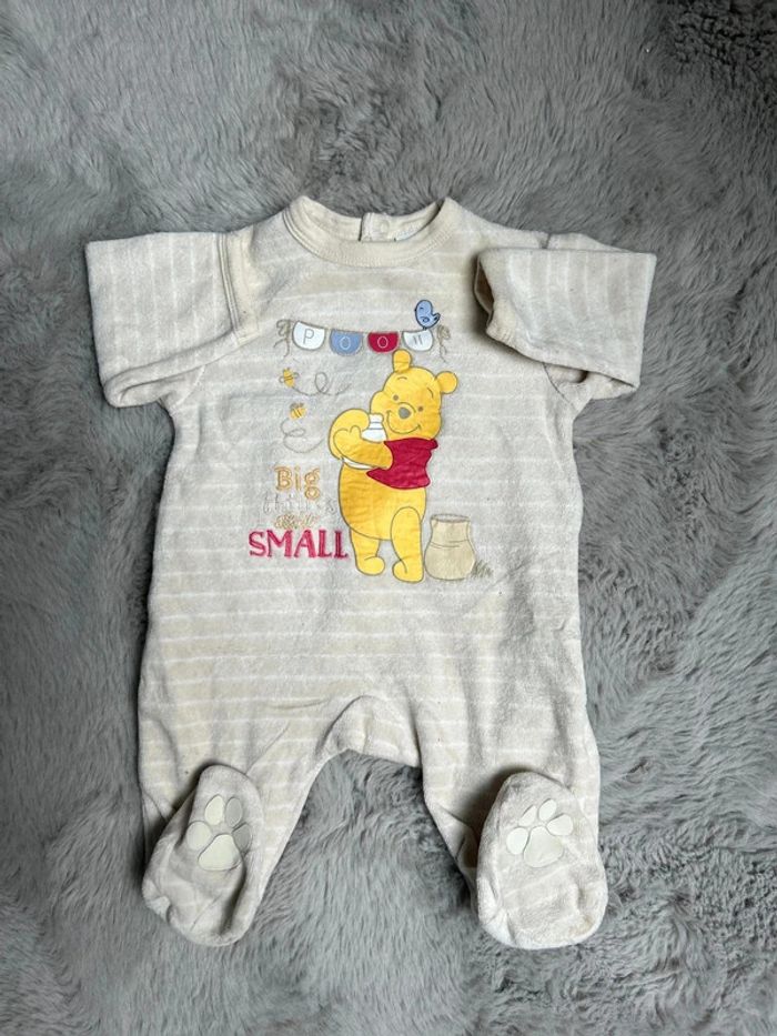 Pyjama Winnie l’ourson taille 3 mois