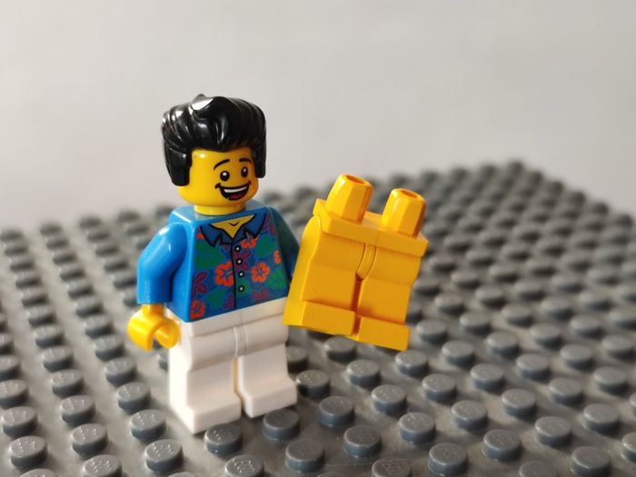 Lego movie figurine où est mon pantalon - photo numéro 3