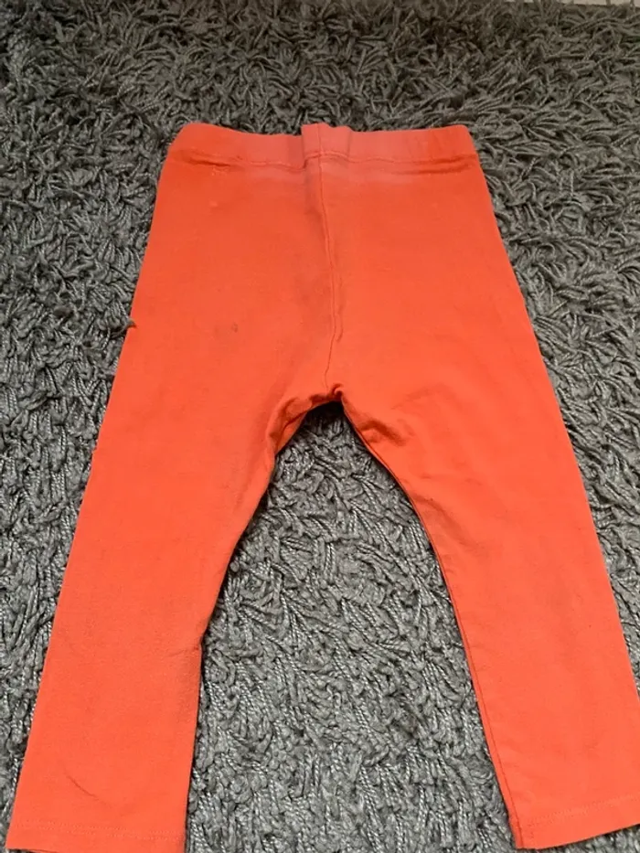 Lot 3 leggings léger fille 24m Terre de Marins Kiabi Gémo - photo numéro 6