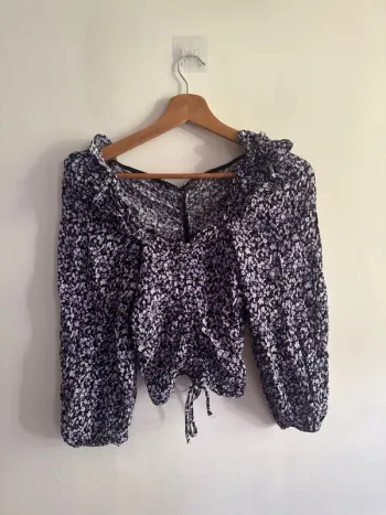 Blouse fleurie Zara – Taille XS