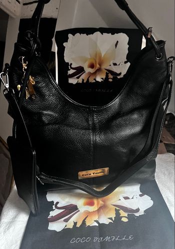 Sac créatrice Coco Vanille en cuir neuf 👜
