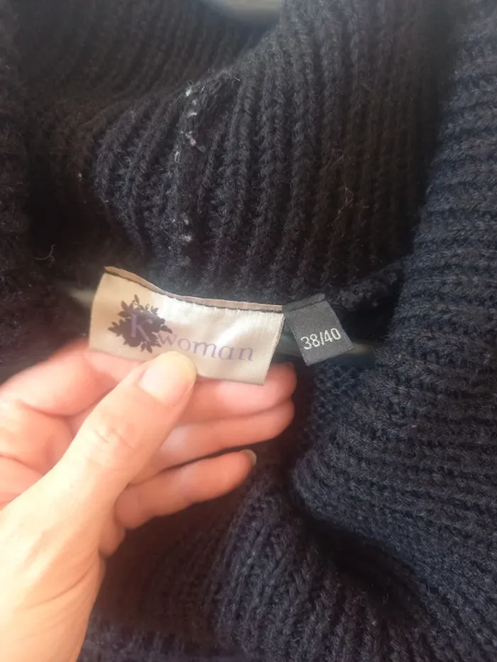 Robe pull noire - photo numéro 6