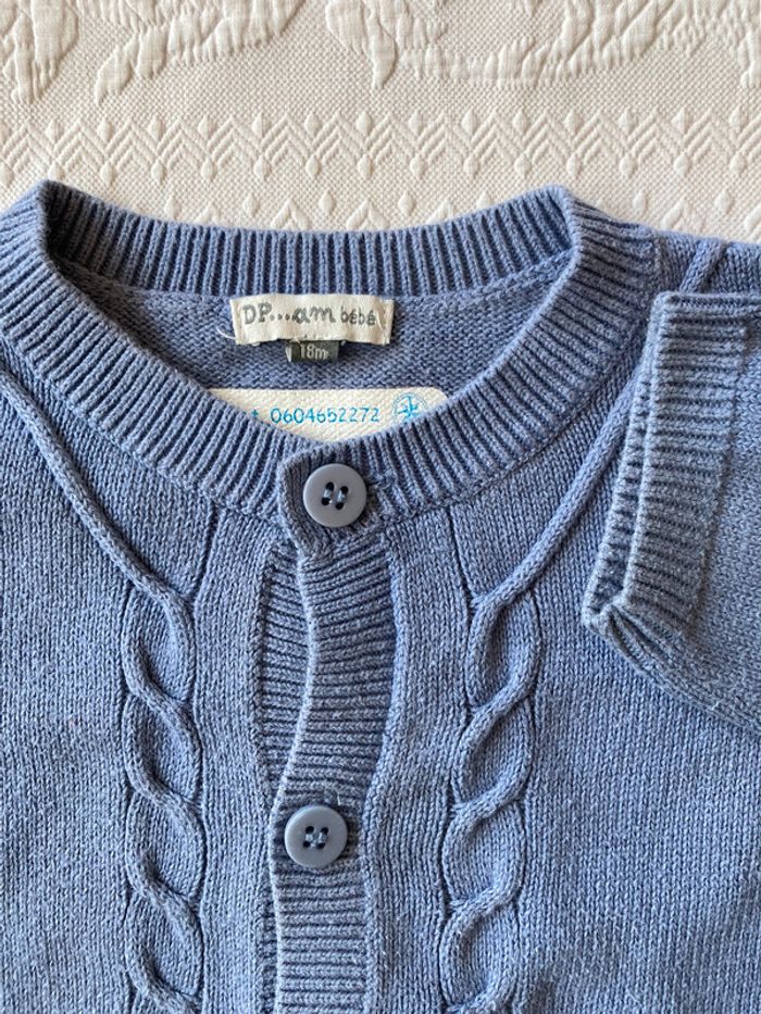 Gilet bleu 24 mois / 2ans, DPAM - photo numéro 2