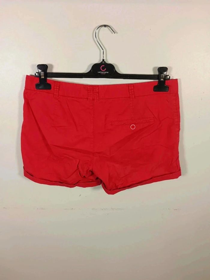 C9 short rouge camaïeu 36 - photo numéro 2
