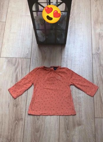 Haut t-shirt 9mois Kiabi