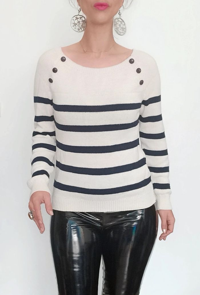 Pull marinière Naf Naf 36