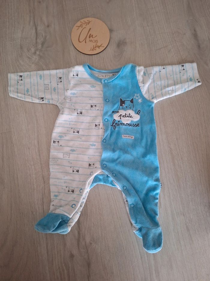 Lot de 2 pyjamas velours - photo numéro 3
