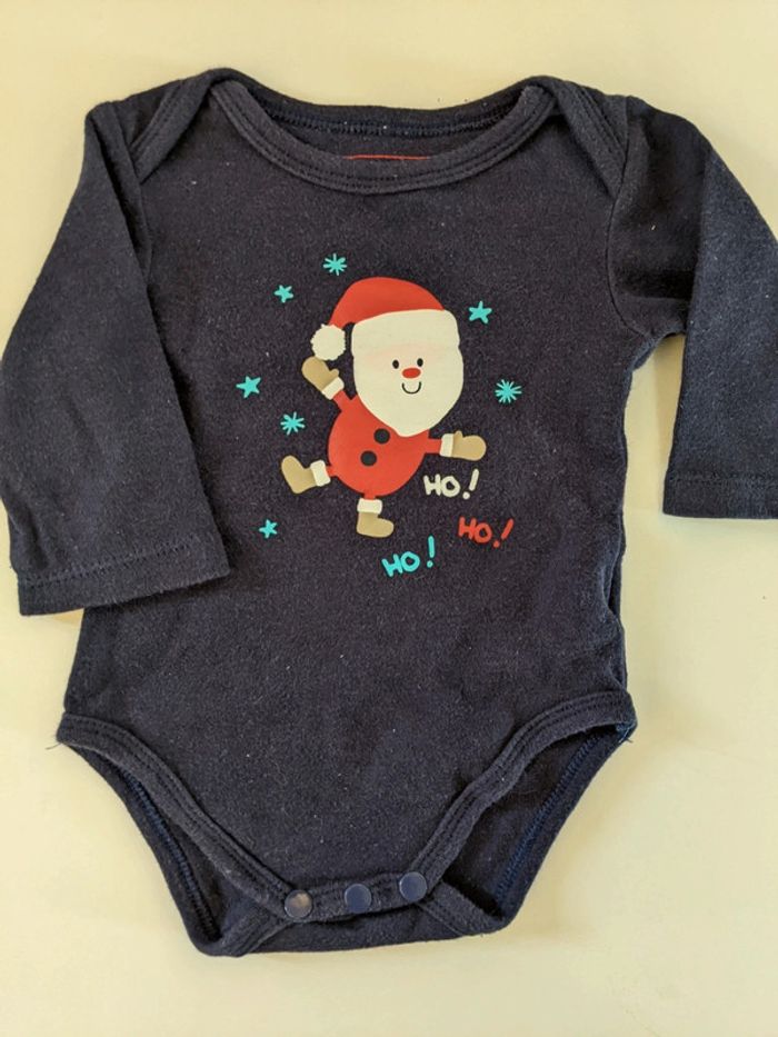 Ensemble pyjama grenouillère dors-bien velours et body Sergent major 3 mois 60 cm - photo numéro 4