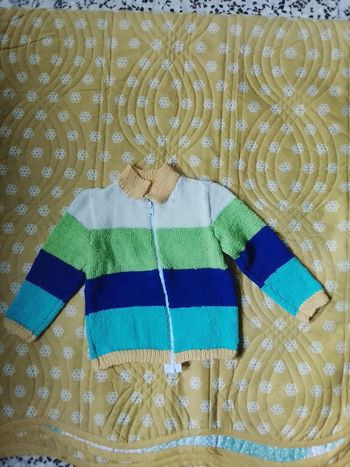 Veste garçon 4 ans fait main 