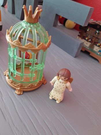Cage dorée playmobil