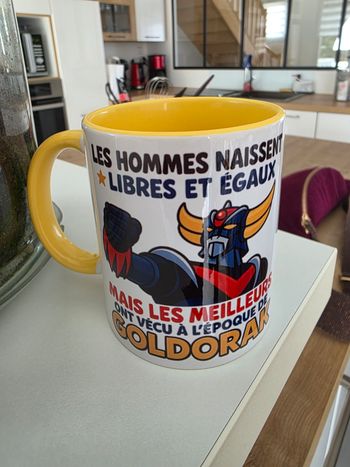 Tasse mug goldorak neuf