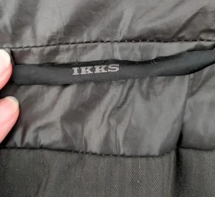 Parka manteau marron imperméable - IKKS - taille 36 - photo numéro 10