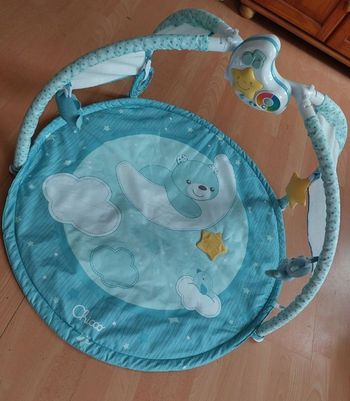 Tapis d'éveil chicco bleu