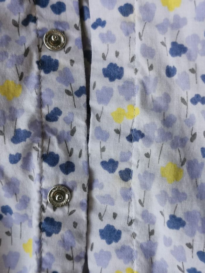 Blouse 👣 fleurie, 18 mois, Kitchoun - photo numéro 5