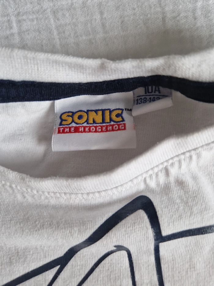 Tee-shirt manches longues Sonic 10 ans - photo numéro 4