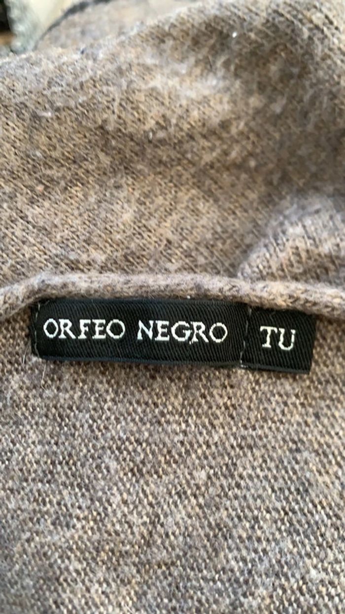 Pull fin Orfeo negro taille unique (107) - photo numéro 3