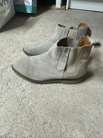 Bottines chelsea grise