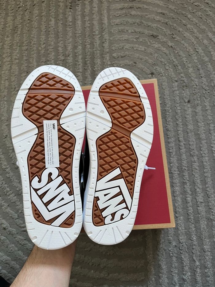 Vans Hylane Noir Cuir Suédé Taille 36 - photo numéro 7