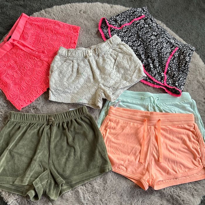 Lot de 6 shorts fille