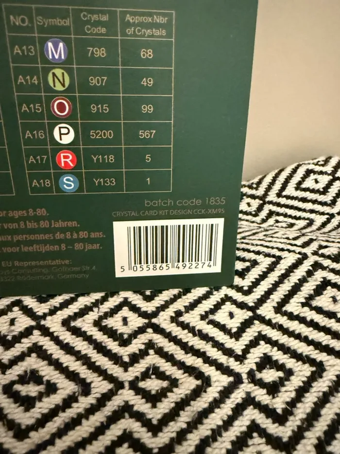 Craft Buddy Crystal Art - 3 cartes à diamanter - 8 ans et + - photo numéro 2