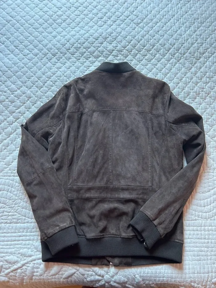 Veste en daim véritable IKKS - photo numéro 6