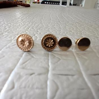 Lot de 2 paires de boucles d'oreilles