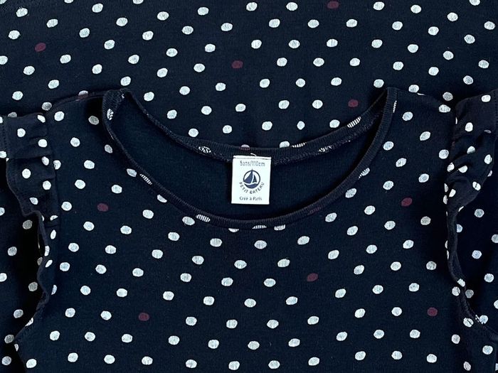 Robe en coton imprimé pois Petit bateau T-5 ans - photo numéro 4