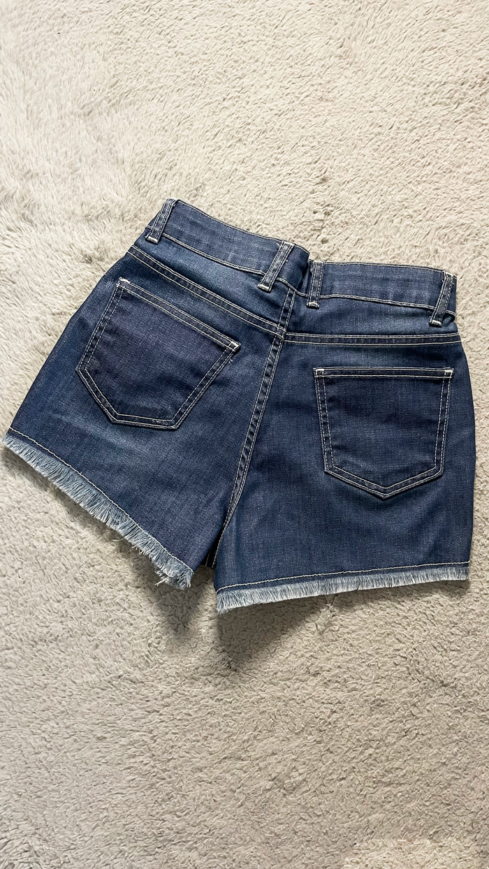 short en jean denim marvel comics taille 8/ 36 - photo numéro 3