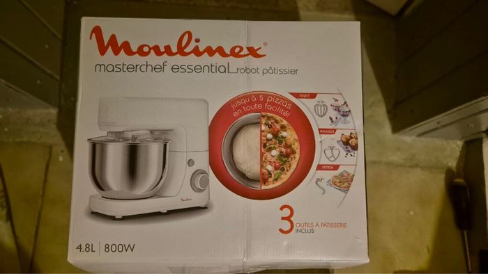 [NEUF] Robot pâtissier Moulinex 4,8L 800W - photo numéro 6