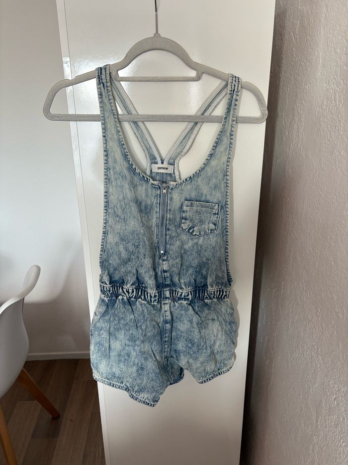 salopette en jeans