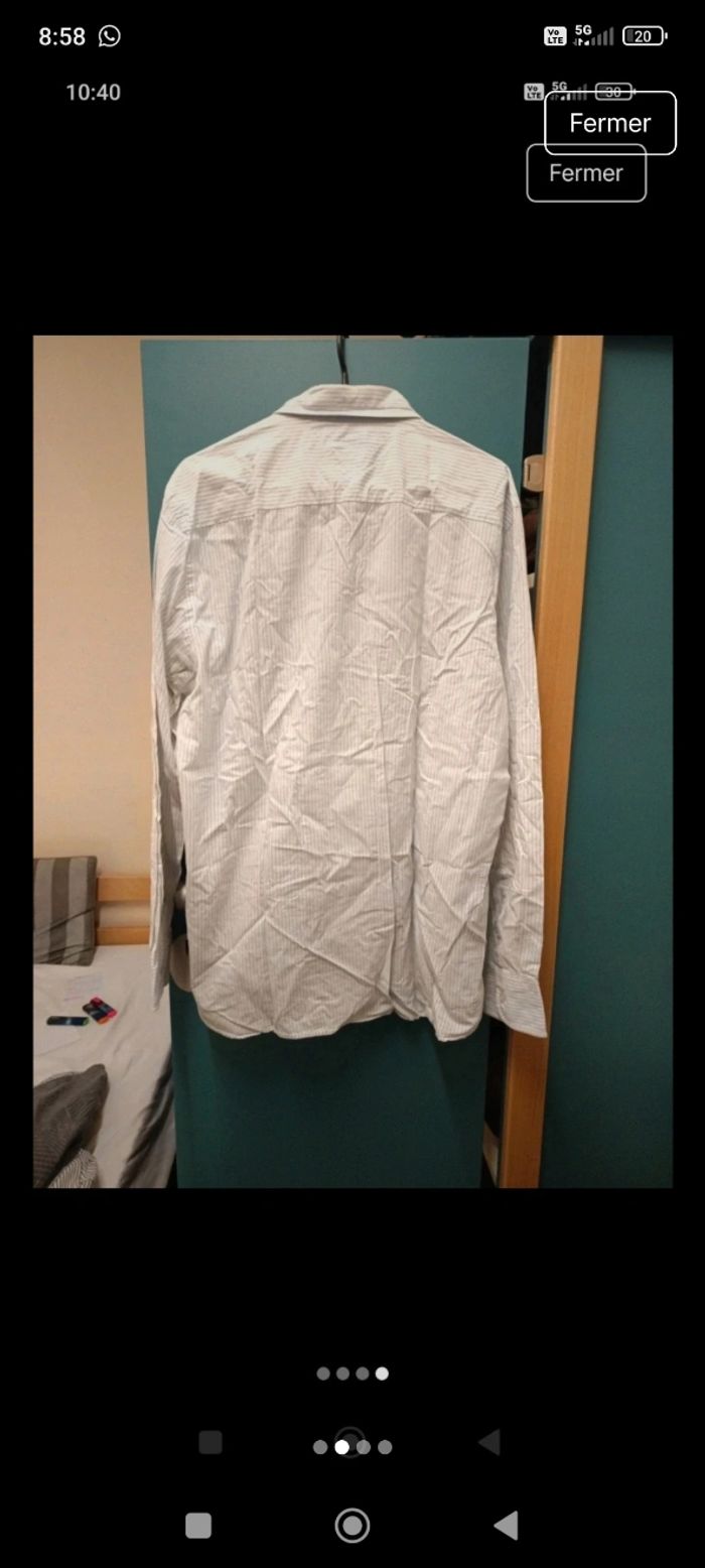 Chemise rayée tommy Hilfiger - photo numéro 3