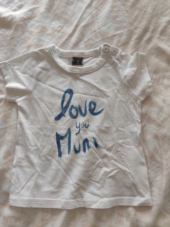 Tee shirt 6 mois