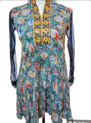 Robe  printemps  manches  longues 36