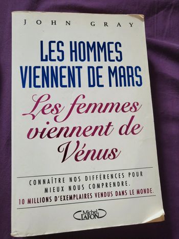 Les hommes viennent de mars les femmes de venus