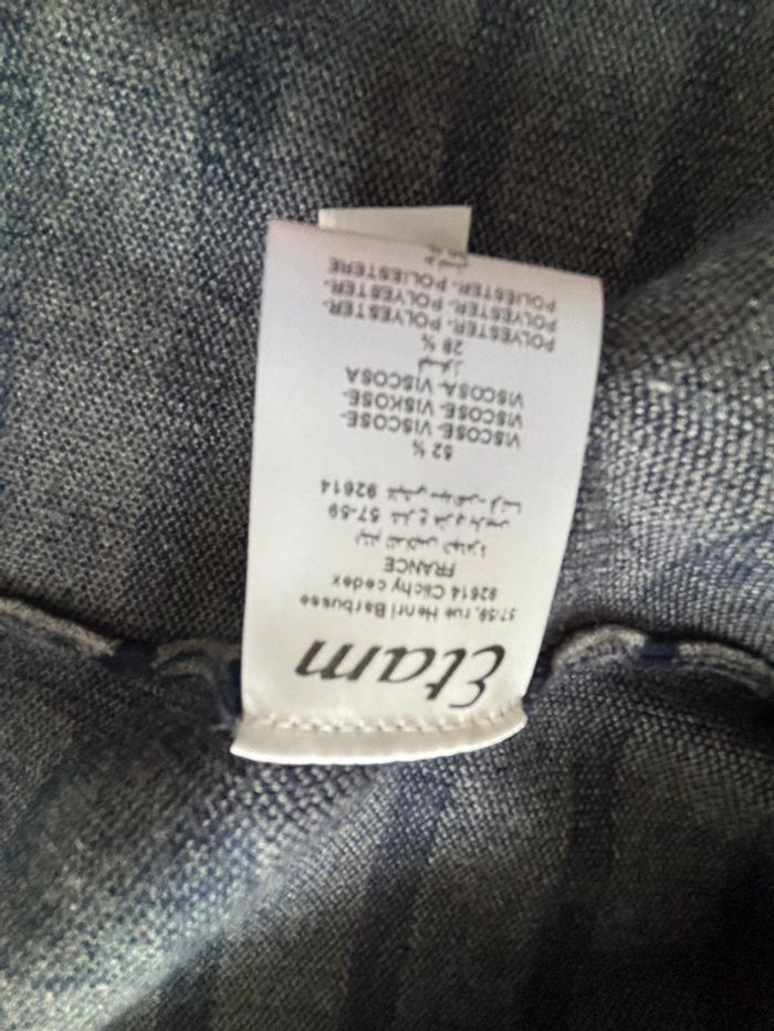 Gilet long chaud et épais Etam L - photo numéro 8