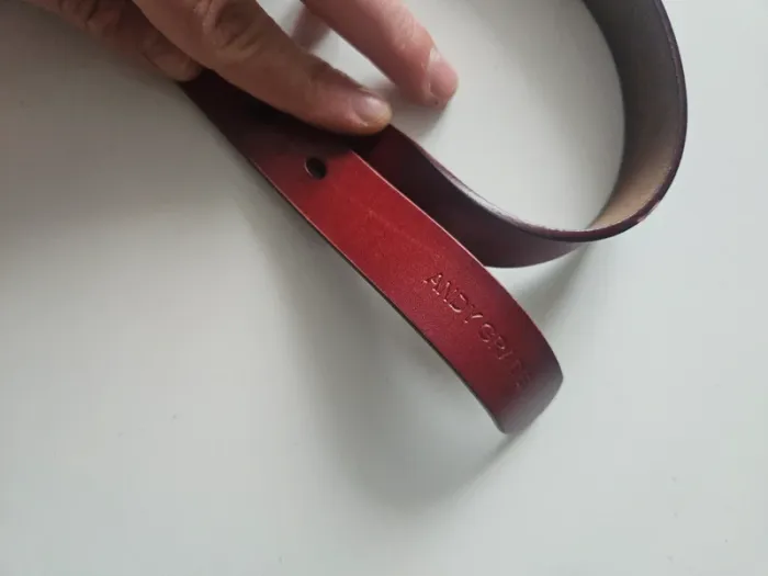 Ceinture en cuir véritable Andy grade- Femme - photo numéro 2