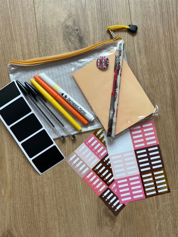Kit rentrée londonien jaune