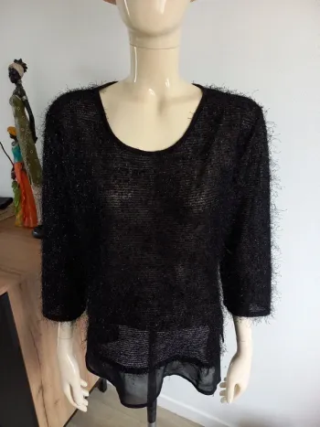 Haut noir femme T.L