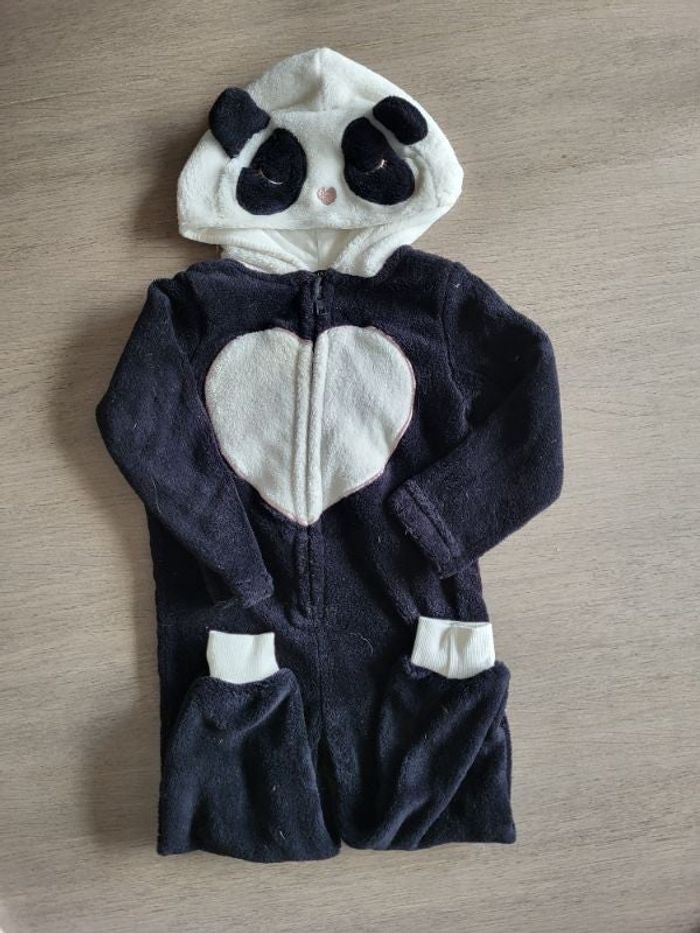 Combinaison pilou panda