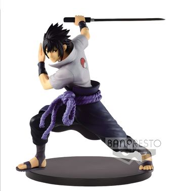 Naruto Shippuden - Figurine Sasuke Uchiha Vibration Stars - banpresto