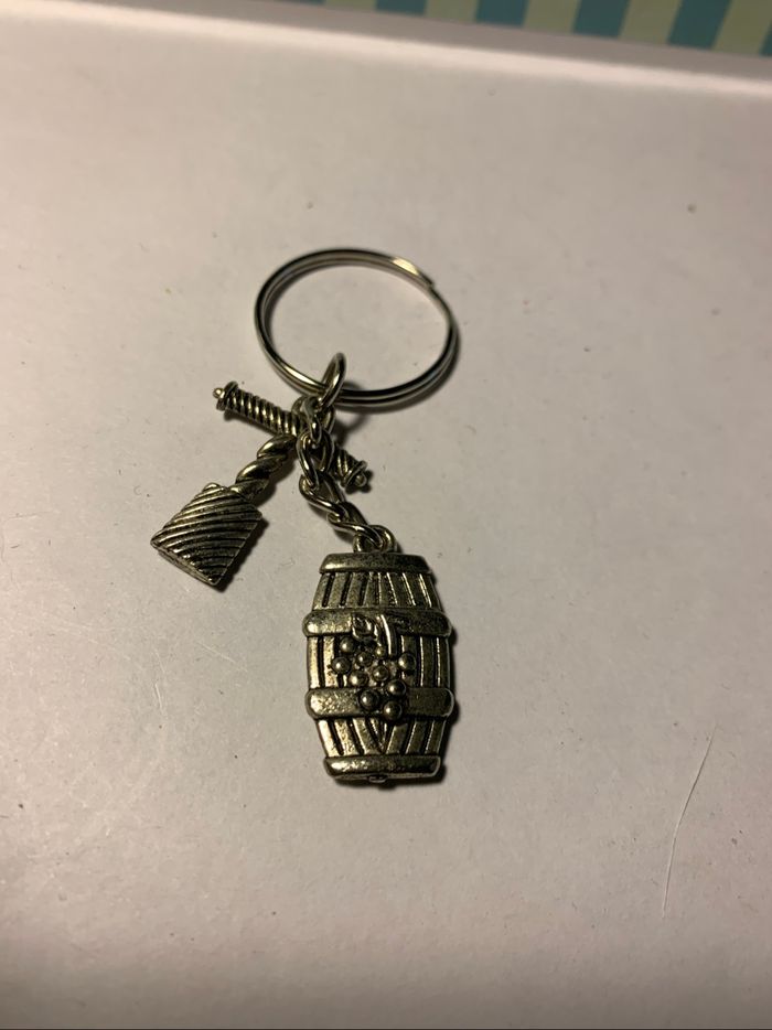 Porte clé amateur vin