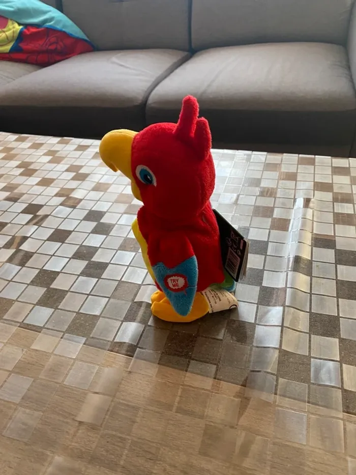 Peluche perroquet interactive (ne fonctionne plus ) - photo numéro 2